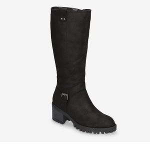 Bella Vita Lorielle plus wide calf riding boots in black 8.5